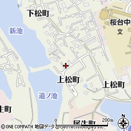 大阪府岸和田市下松町1090-6周辺の地図