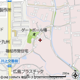 広島県東広島市八本松町米満217周辺の地図