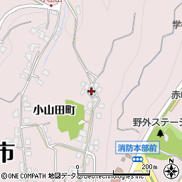 大阪府河内長野市小山田町1966周辺の地図