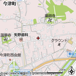 広島県福山市今津町735周辺の地図
