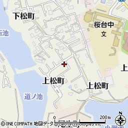 大阪府岸和田市下松町1106-37周辺の地図
