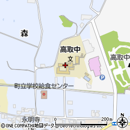 高取町立高取中学校周辺の地図