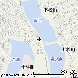 大阪府岸和田市下松町1082-36周辺の地図