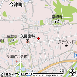 広島県福山市今津町740周辺の地図