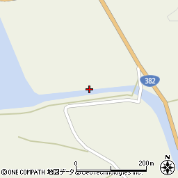 長崎県対馬市峰町吉田1099-2周辺の地図