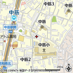 中井英喜　税理士事務所周辺の地図