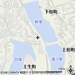 大阪府岸和田市下松町1082-28周辺の地図