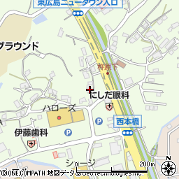 広島県東広島市高屋町杵原1144周辺の地図