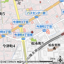 株式会社中電工エレテック　広島島根福山営業所周辺の地図