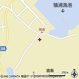 香川県香川郡直島町74周辺の地図