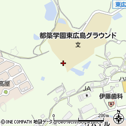 広島県東広島市高屋町杵原4051周辺の地図