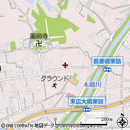 広島県福山市今津町678周辺の地図