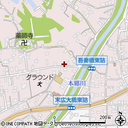 広島県福山市今津町665周辺の地図