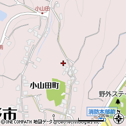 大阪府河内長野市小山田町1958周辺の地図