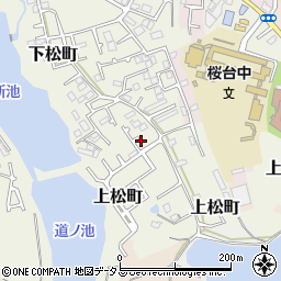 大阪府岸和田市下松町1106-33周辺の地図