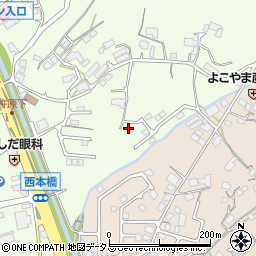 広島県東広島市高屋町杵原1385-1周辺の地図