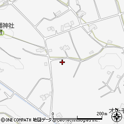 広島県東広島市高屋町稲木周辺の地図