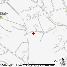 広島県東広島市高屋町稲木周辺の地図