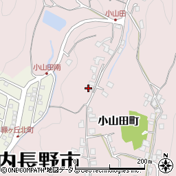 大阪府河内長野市小山田町2518周辺の地図