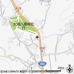 広島県広島市佐伯区湯来町大字伏谷周辺の地図