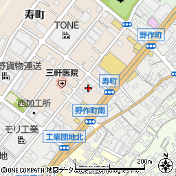 大阪府河内長野市寿町2-45周辺の地図