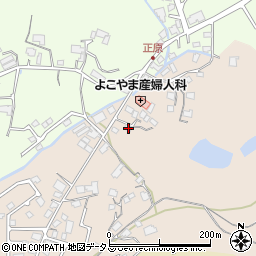 広島県東広島市高屋町中島188-3周辺の地図