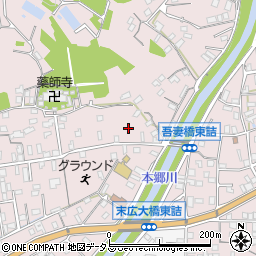 広島県福山市今津町667周辺の地図