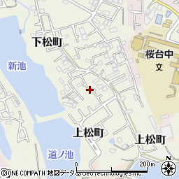 大阪府岸和田市下松町1106-26周辺の地図