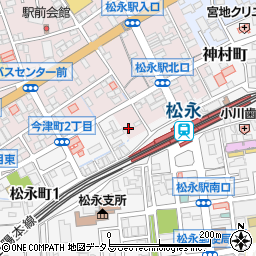 タイムズ松永駅前第３駐車場周辺の地図