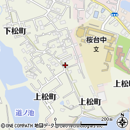 大阪府岸和田市下松町1221-6周辺の地図