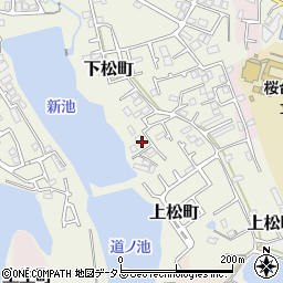 大阪府岸和田市下松町1085周辺の地図