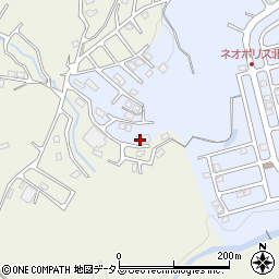 広島県東広島市高屋町白市853周辺の地図