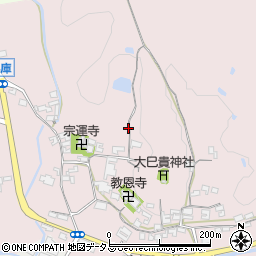 奈良県高市郡高取町兵庫周辺の地図