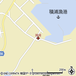 積浦周辺の地図