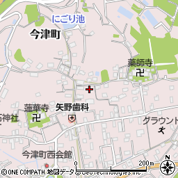 広島県福山市今津町1331周辺の地図