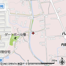 広島県東広島市八本松町米満676周辺の地図