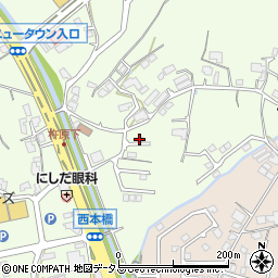 広島県東広島市高屋町杵原1395周辺の地図