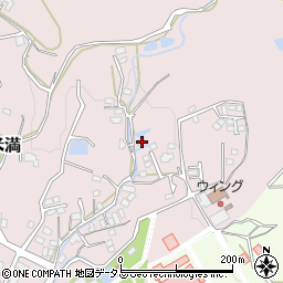 広島県東広島市八本松町米満1142周辺の地図