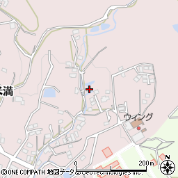 広島県東広島市八本松町米満1142周辺の地図