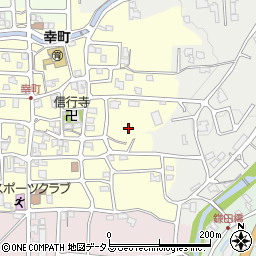 奈良県御所市幸町周辺の地図