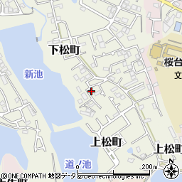 大阪府岸和田市下松町1139-1周辺の地図