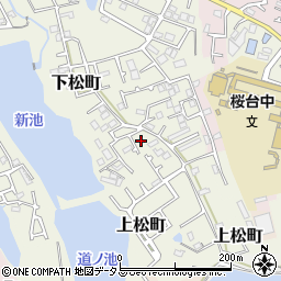 大阪府岸和田市下松町1134-7周辺の地図