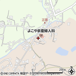 広島県東広島市高屋町中島189-3周辺の地図