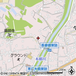 広島県福山市今津町1411周辺の地図