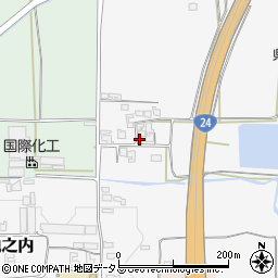 奈良県御所市今出周辺の地図