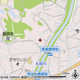 広島県福山市今津町1413周辺の地図