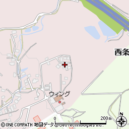 広島県東広島市八本松町米満439周辺の地図