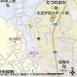 大阪府和泉市三林町1266-16周辺の地図