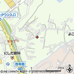 広島県東広島市高屋町杵原1391周辺の地図