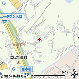 広島県東広島市高屋町杵原1407-3周辺の地図